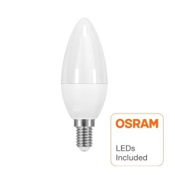 Comprar Lâmpada de Vela LED 6W E14 C37 180º para Lâmpadas - OSRAM Chip