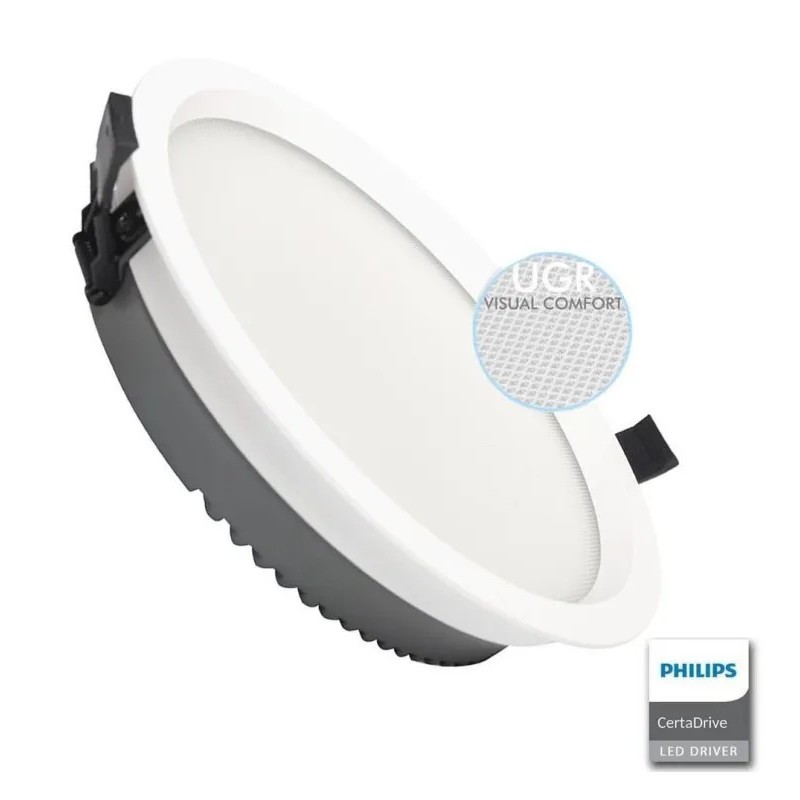 Downlight LED 40W Circular - Philips CertaDrive - CCT - UGR17