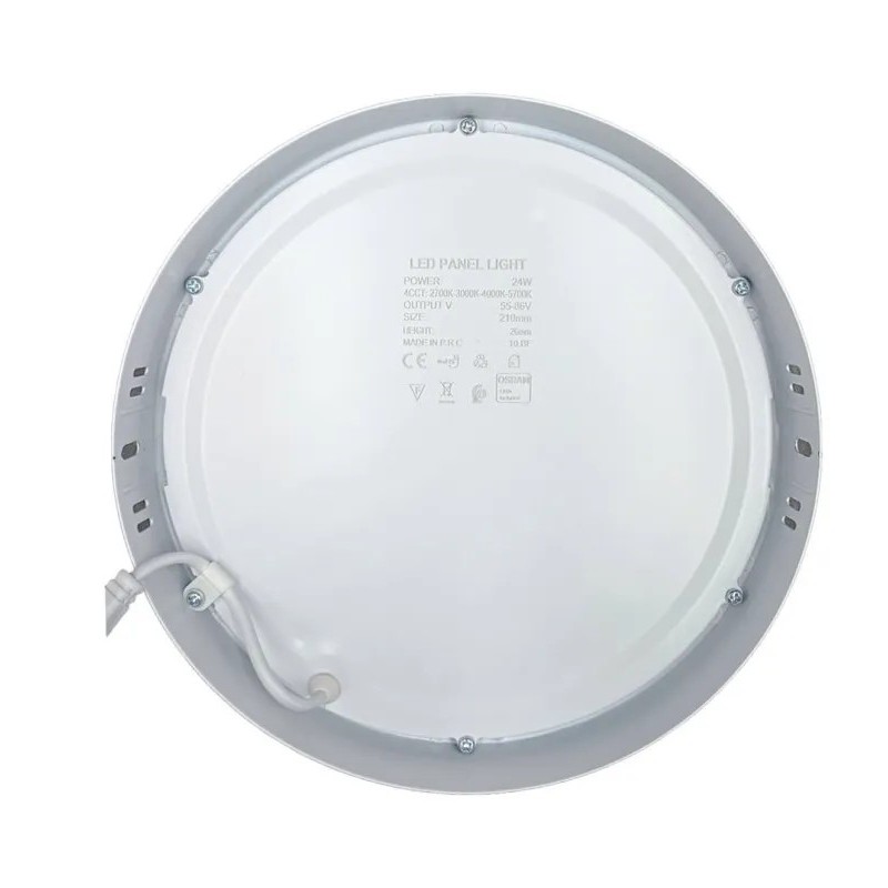Comprar tetos LED circulares 24w ugr19 gxtronic | 4cct | Ultra magro