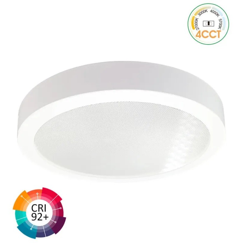 Buy Circular LED ceilings 24W UGR19 GXTRONIC | 4CCT | Ultra slim